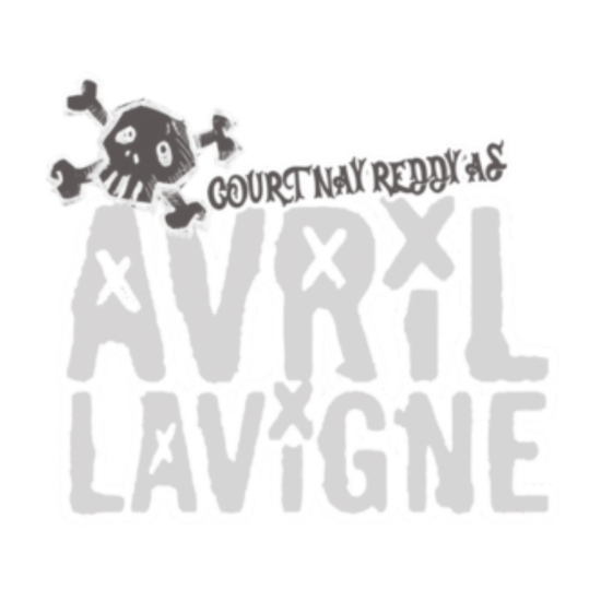 Courtnay Reddy as Avril Lavigne logo