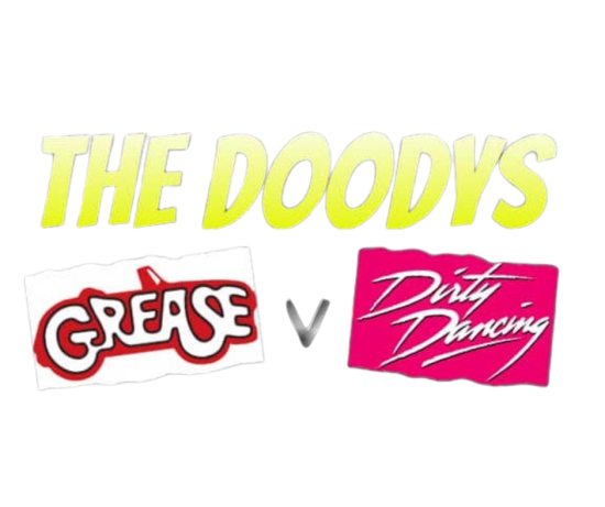 The Doodys Grease vs Dirty Dancing logo