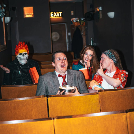 Nic-Cage Against the Machine promotional photo