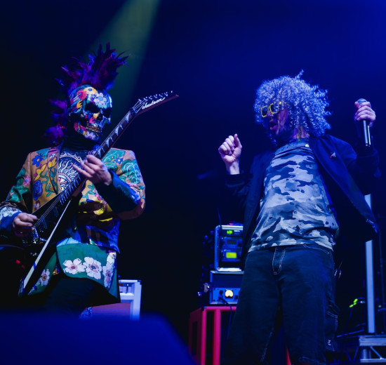 Stiff Bizkit as Limp Bizkit promotional photo